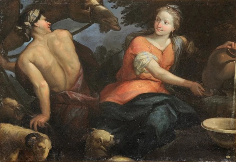 Giovanni Anastasi - Rebecca al pozzo, Pinacoteca Diocesana (Senigallia)
